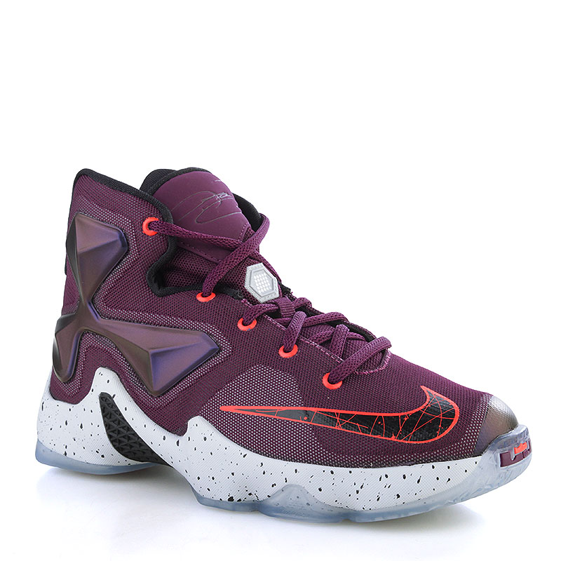 детские фиолетовые баскетбольные кроссовки Nike Lebron XIII GS 808709-500 - цена, описание, фото 1